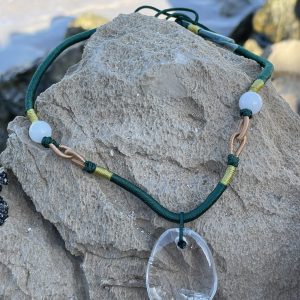 Colgante Cabujón Cristal de Cuarzo
