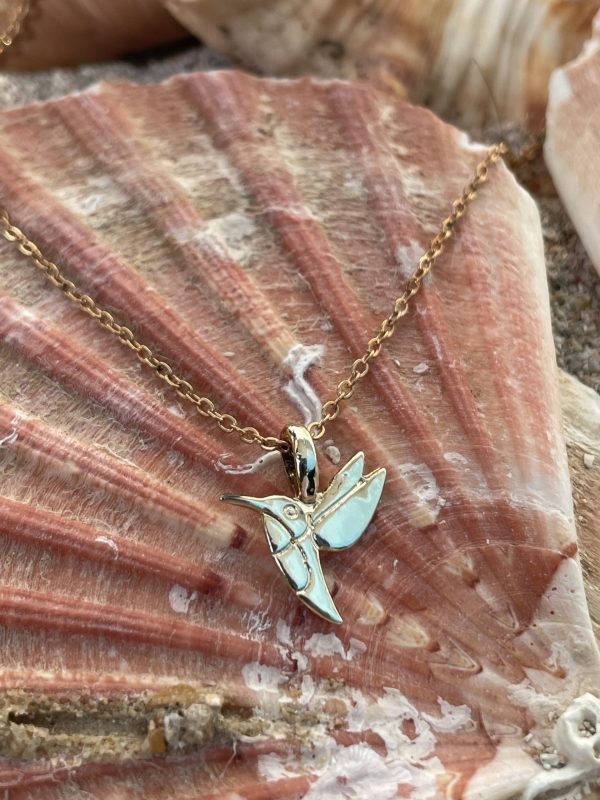 Amuleto Colibrí dorado