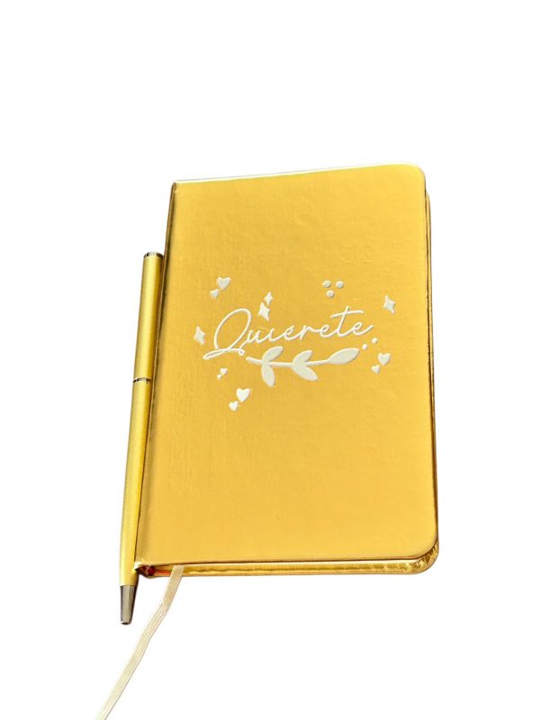 Libreta Quiérete + Boli