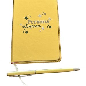Libreta Persona Vitamina + Boli