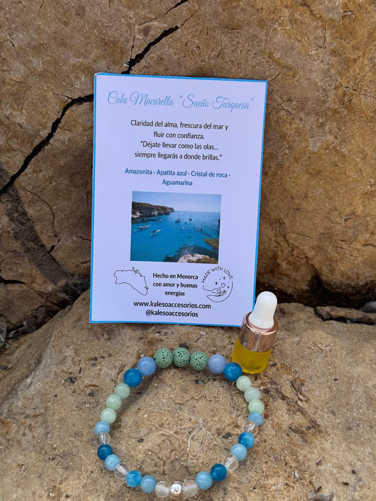 Pulsera Cala Macarella – Sueño Turquesa - Imagen 5