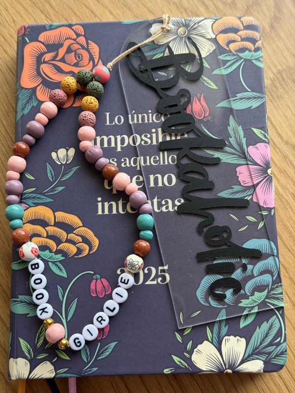 Marcapáginas Acrílico Personalizado Grande con Tira de Bolitas - Imagen 12