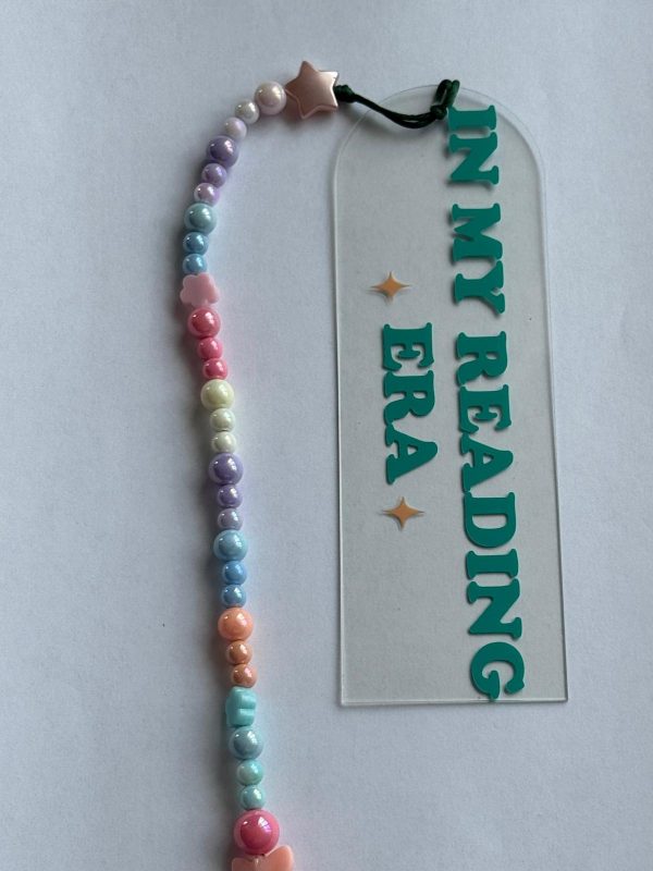 Marcapáginas Acrílico Personalizado Grande con Tira de Bolitas - Imagen 6