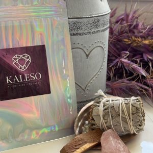 Kit Energía Pura – Salvia + Palo Santo + Mineral